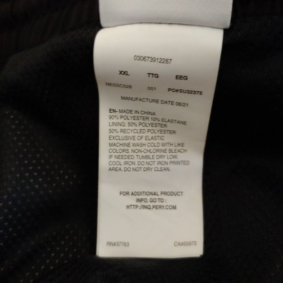 Nike Mens Black/Grey/Brown Lined Logo Swim Trunk Shorts XXL - Picture 13 of 13